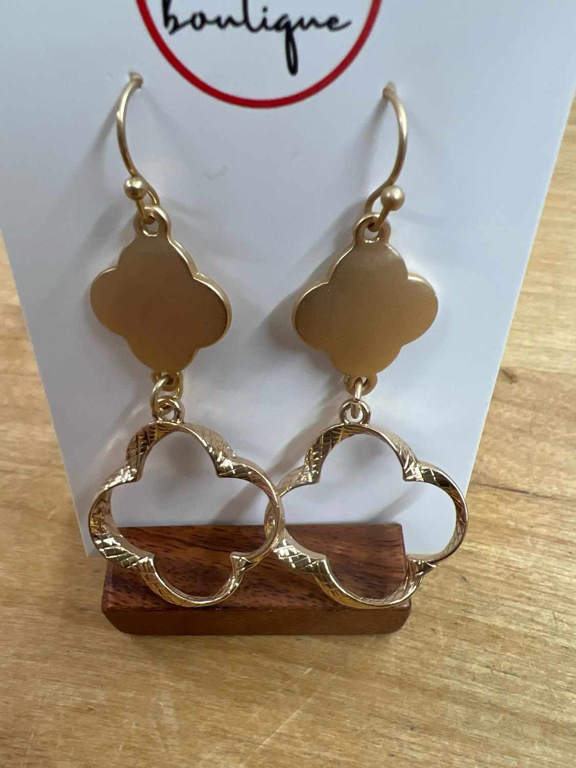 Four Leaf Earrings