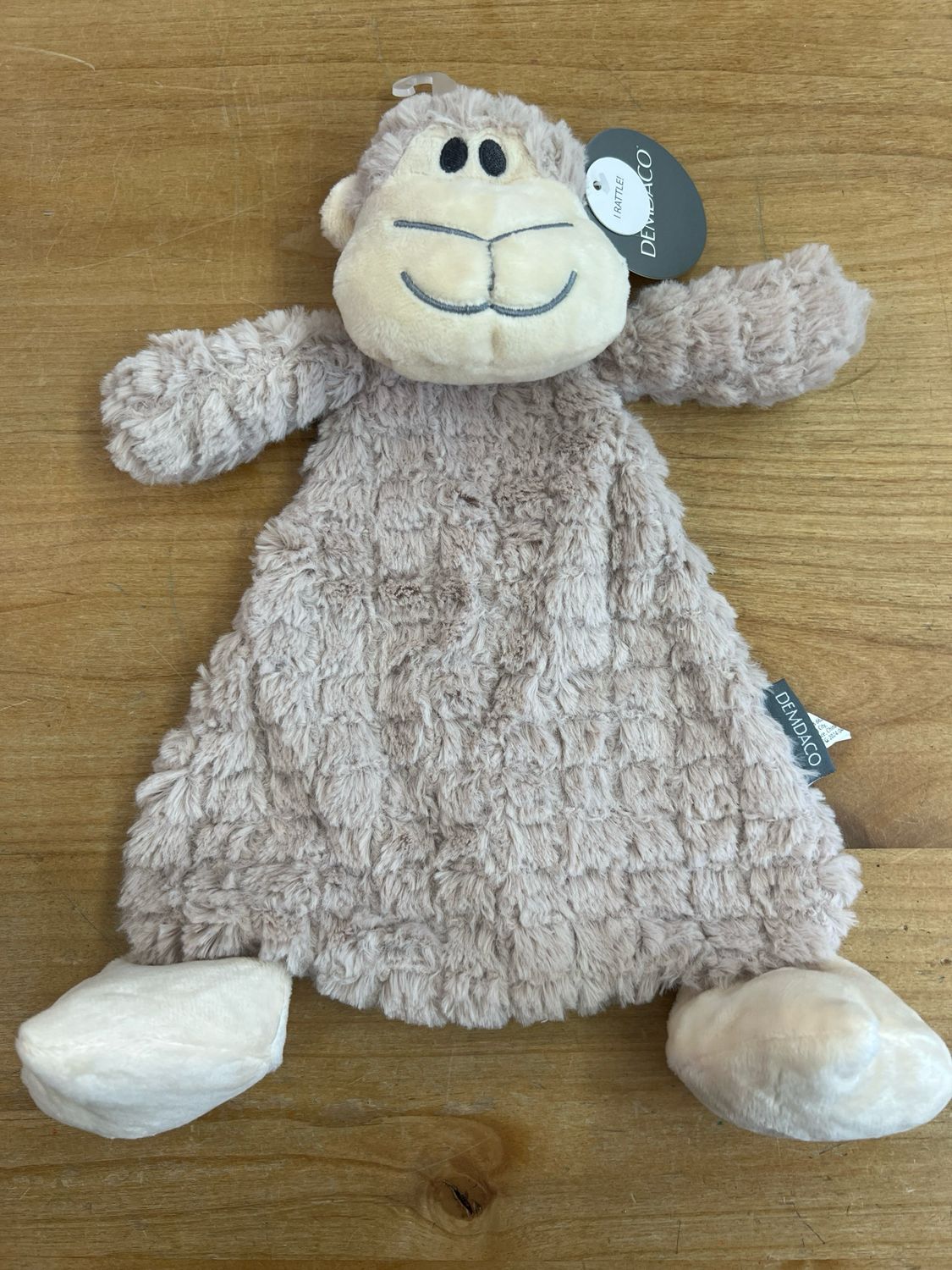 Meekie Monkey Rattle Blanket