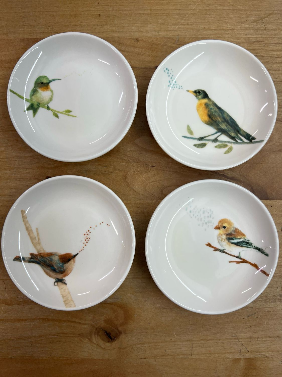 4&quot; Bird on Branch Dish