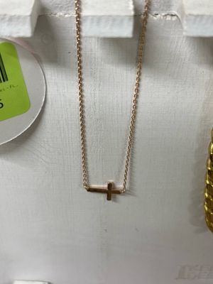 Sideways Cross Necklace Sideways Cross Necklace