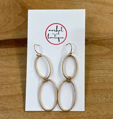 Dainty Oval Drops