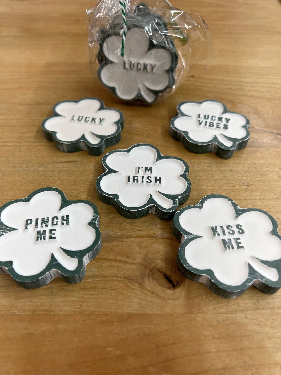 Set of 5 Mini Carved Signs