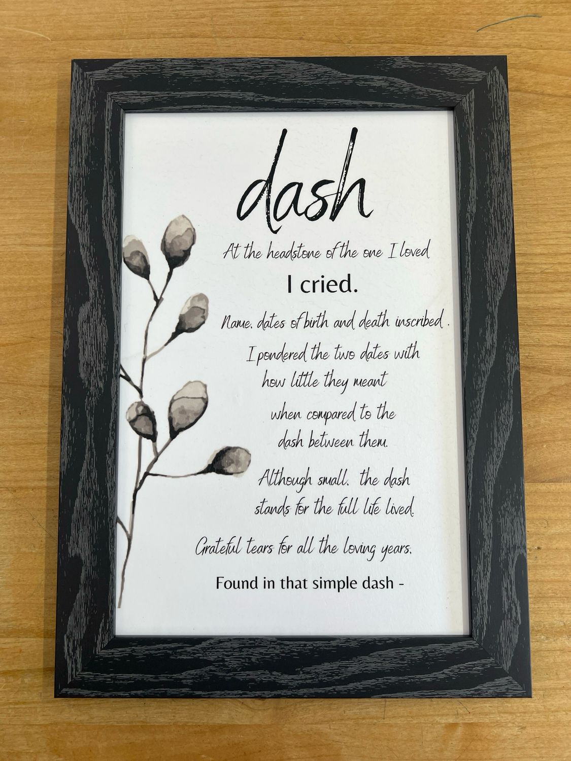 I Cried - Wall Print