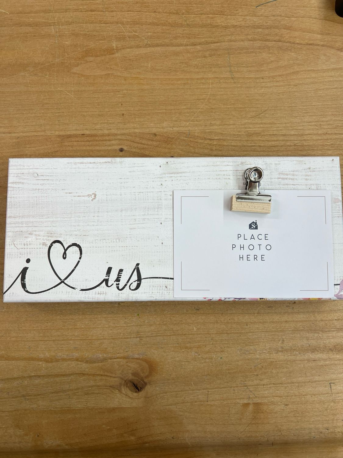 I Love Us Clip Frame