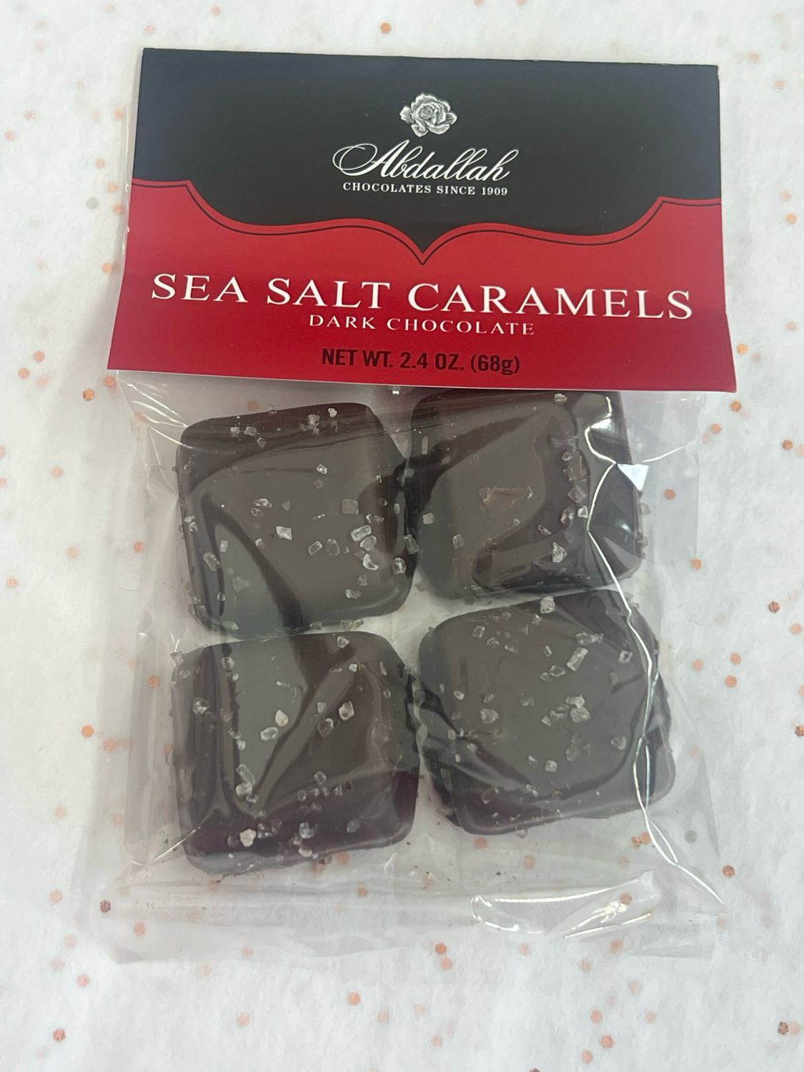 Abdallah Dark Chocolate Sea Salt Caramel Single