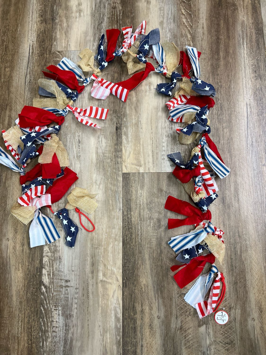 5-1/2' Flag Tie Garland