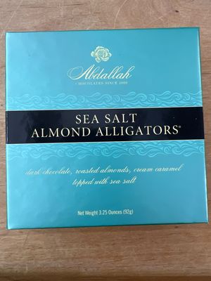 Abdallah 3.25oz Sea Salt Almond Alligators