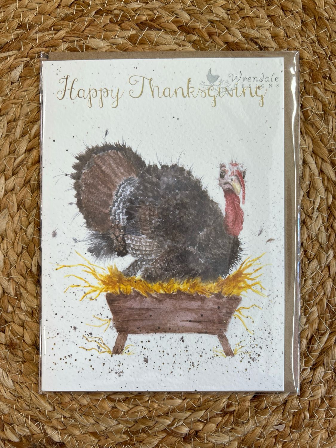 Wrendale Happy Thanksgiving Card Wrendale Happy Thanksgiving Card