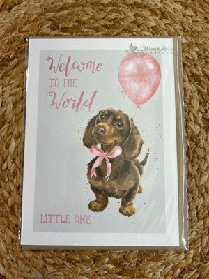 Wrendale Precious Lil Girl Card Wrendale Precious Lil Girl Card