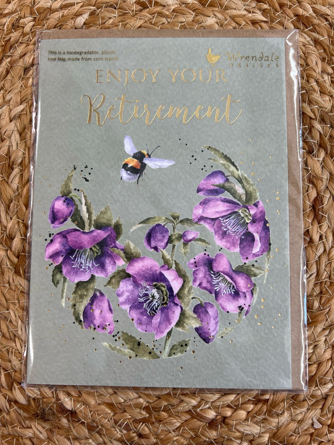 Wrendale New BEE-Ginnings Retirement Card