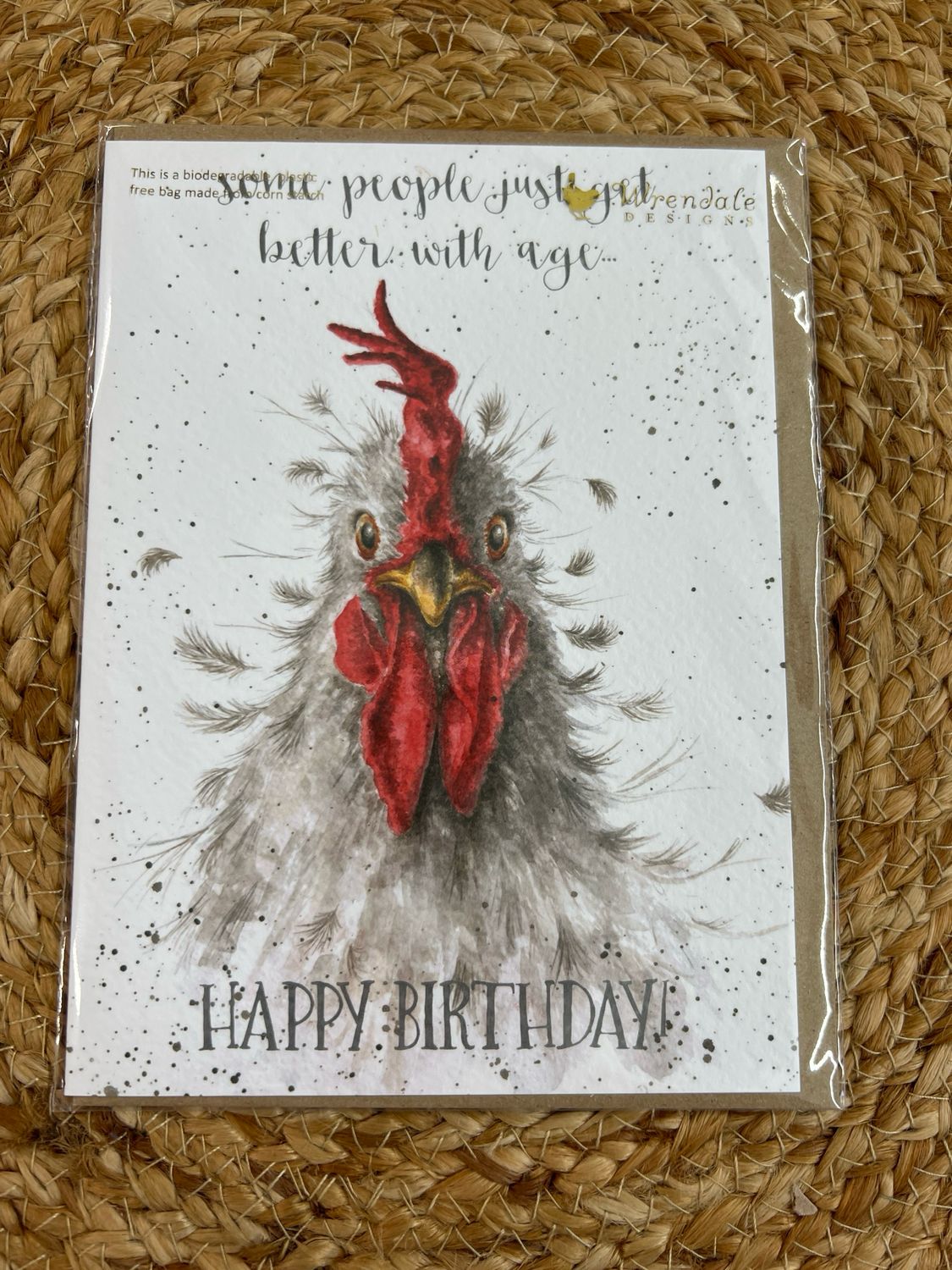 Wrendale Better with Age Card