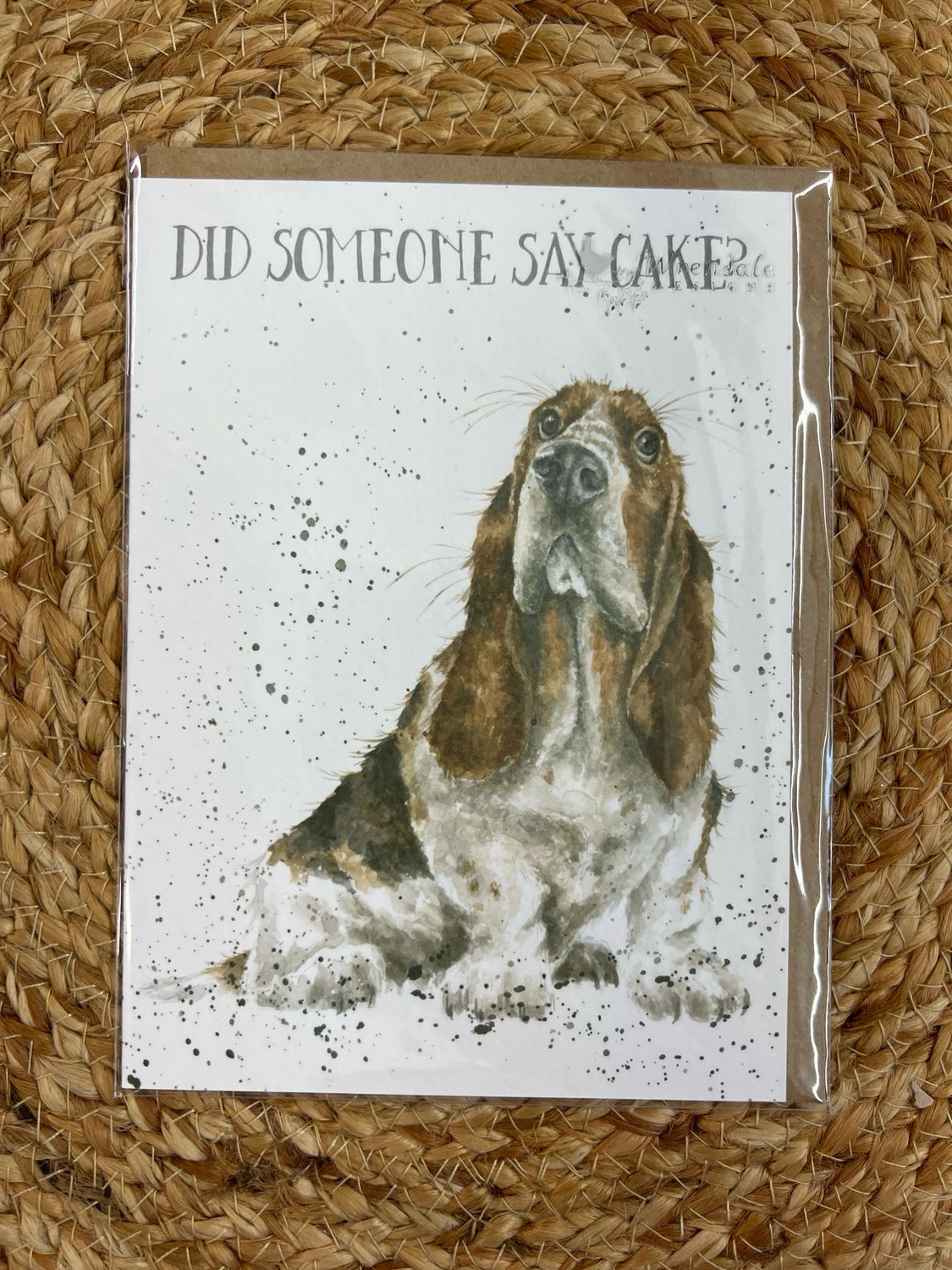 Wrendale Someone Say Cake Card