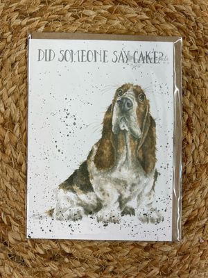 Wrendale Someone Say Cake Card Wrendale Someone Say Cake Card
