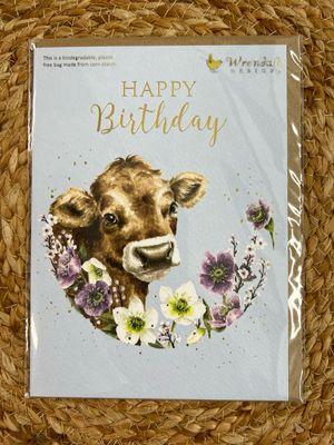 Wrendale Blooming Birthday Card