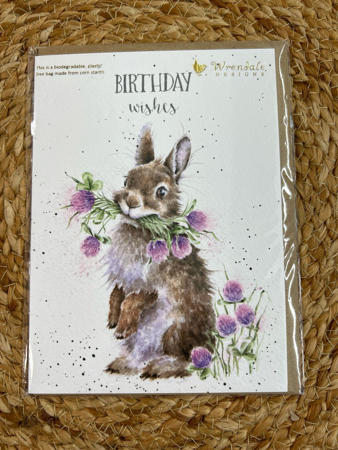 Wrendale Bunny Birthday Card