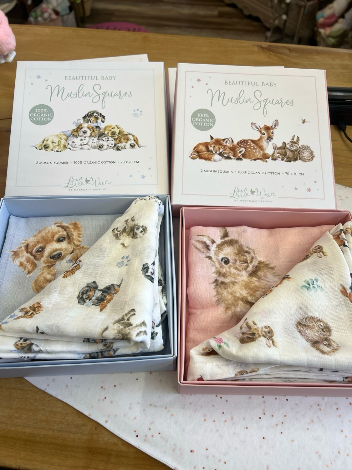 Wrendale Muslin Gift Set