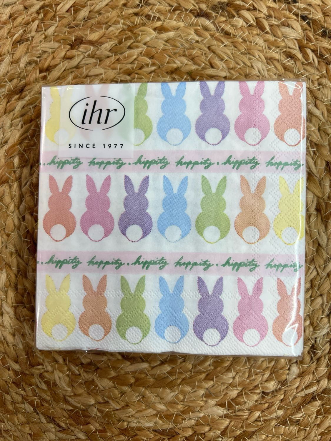 Bunnies in A Row Cocktail Napkins