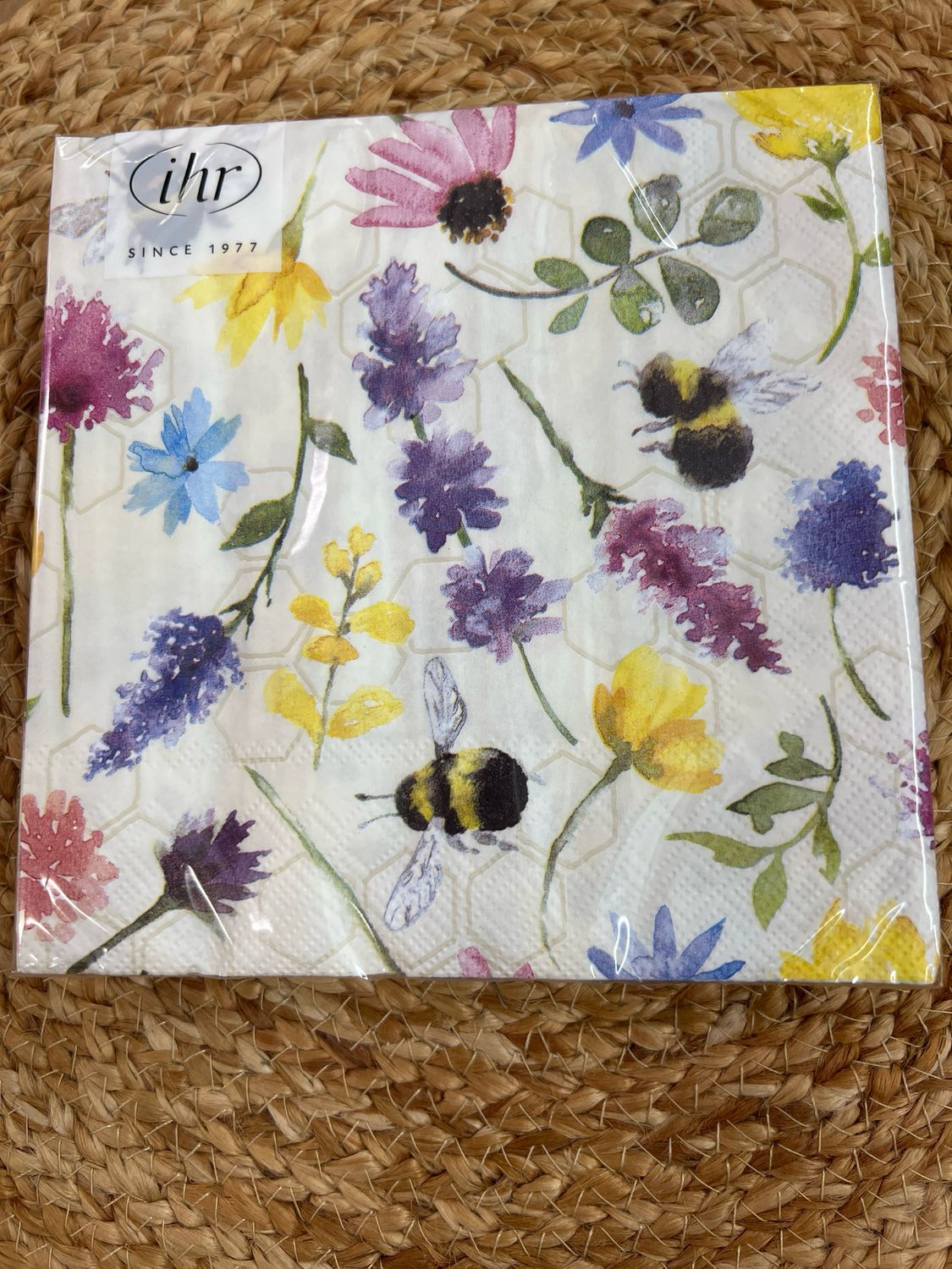 Summer Bees Luncheon Napkins