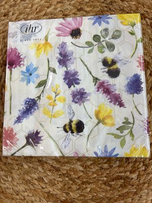 Summer Bees Luncheon Napkins Summer Bees Luncheon Napkins