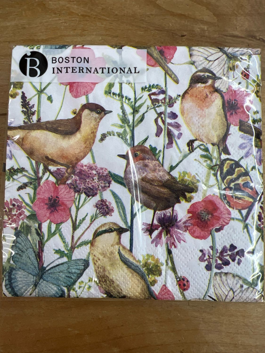 Birds in Spring Cocktail Napkins
