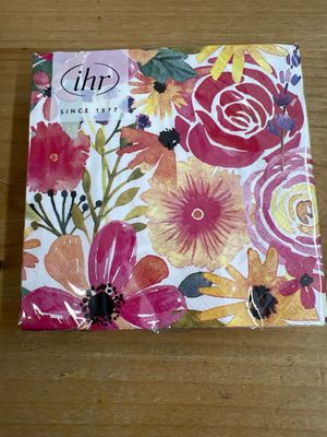 Floral Frenzy Cocktail Napkins Floral Frenzy Cocktail Napkins