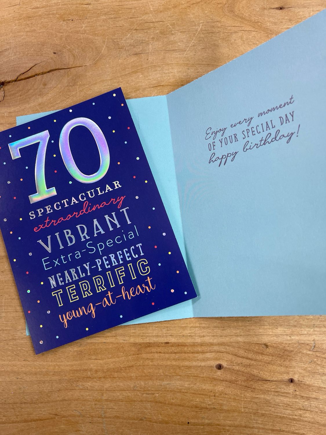 70 Acronym Birthday Card