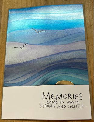 Memories Come in Waves Card