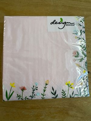 Wildflower Garden Cocktail Napkins Wildflower Garden Cocktail Napkins