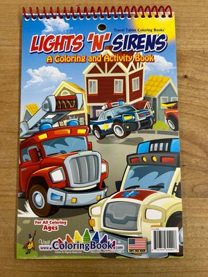 Lights & Sirens Coloring Book Lights & Sirens Coloring Book