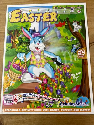 11" Easter Fun Coloring Book