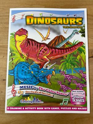 11" Dinosaurs Coloring Book 11" Dinosaurs Coloring Book