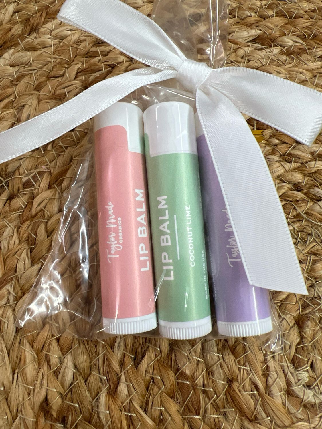 Taylor Made Organics Lip Balm Set