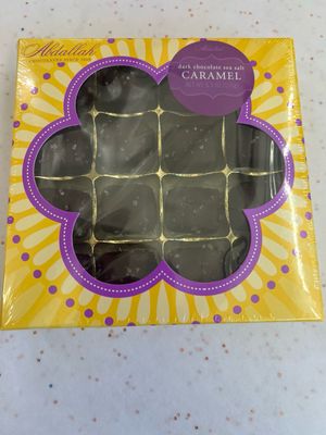 Abdallah 5.5oz Dark Chocolate Sea Salt Caramels