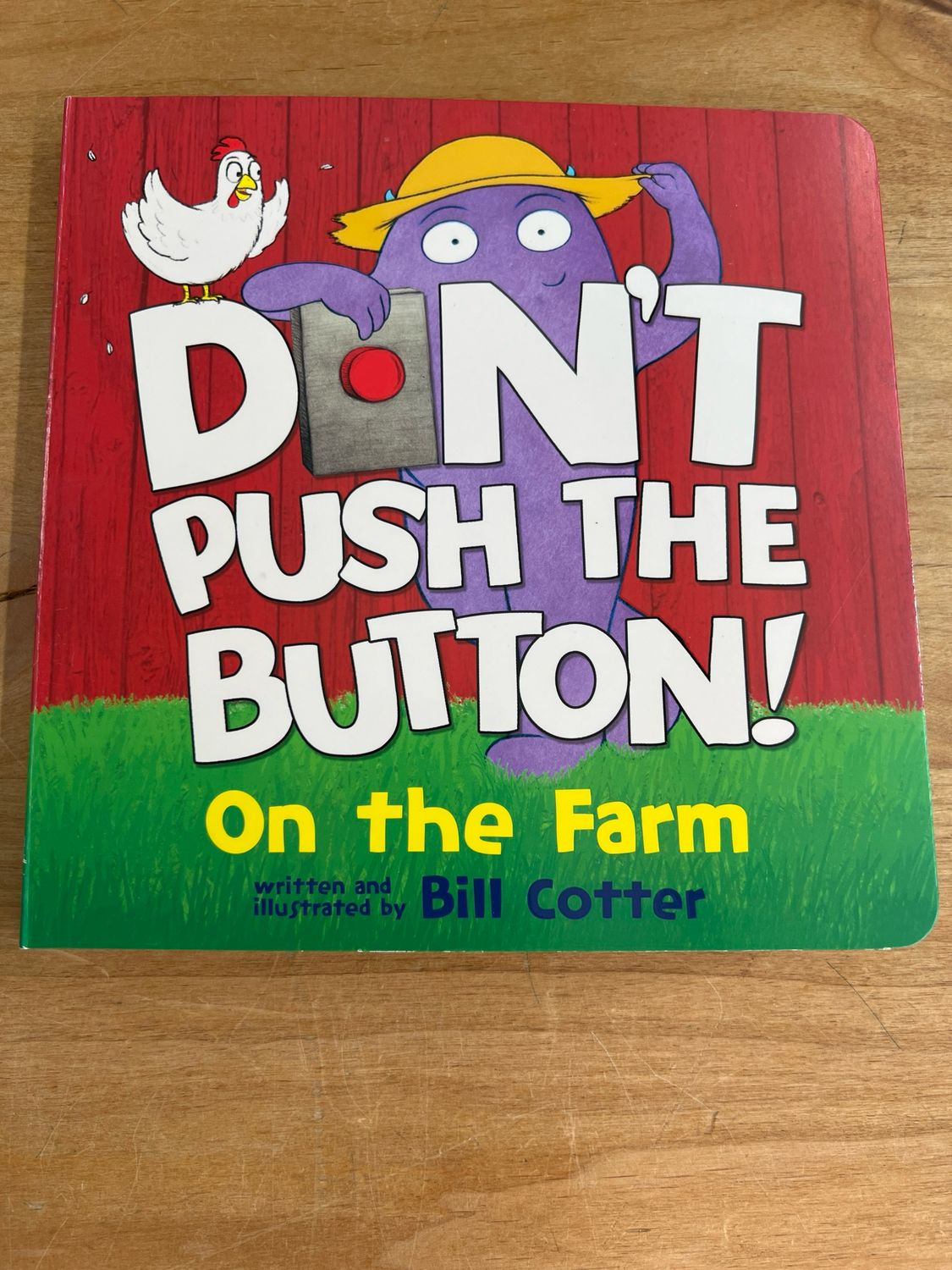 Don&#39;t Push the Button Book