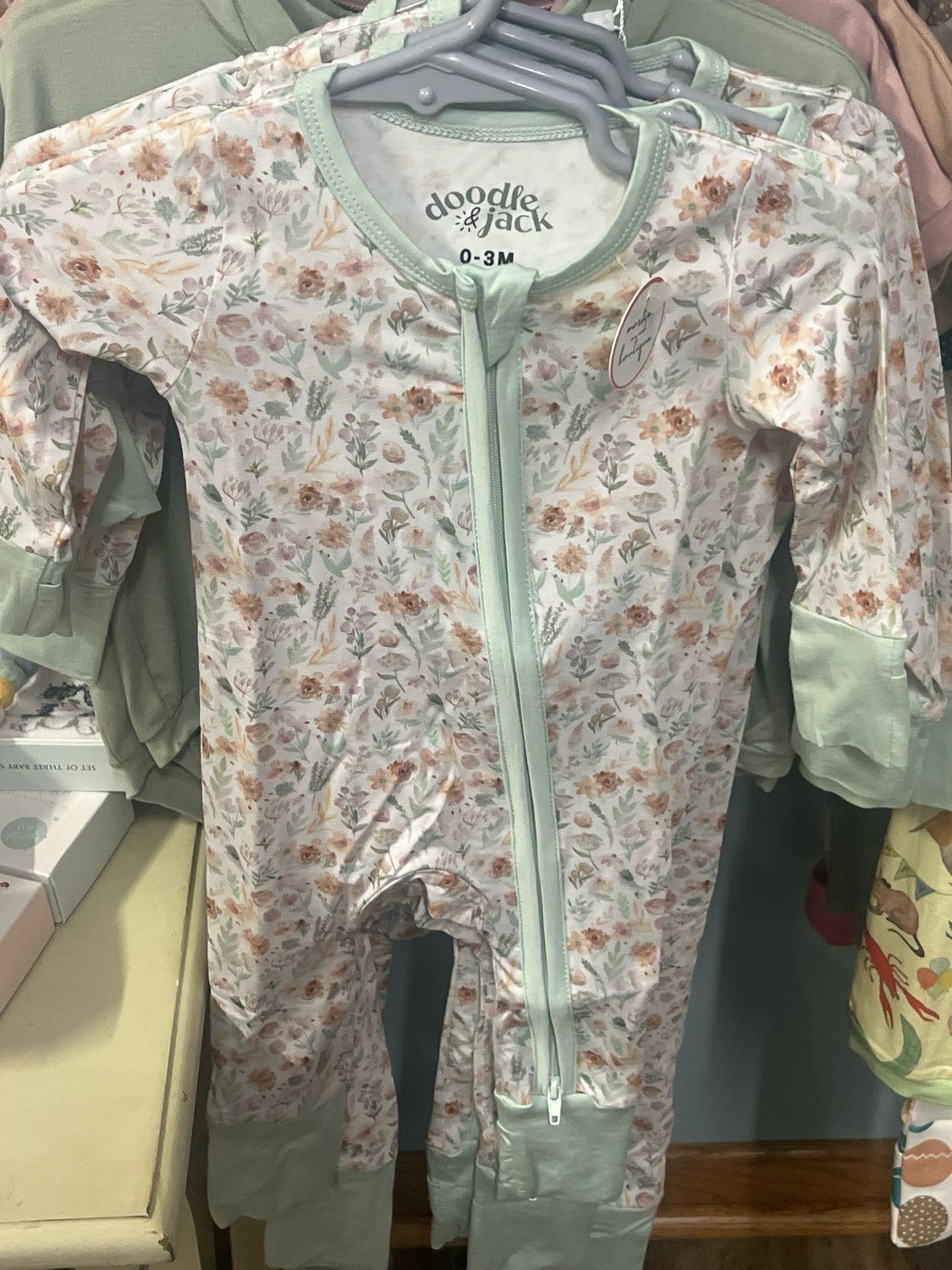 Wildflower Bamboo Zippy Pajamas