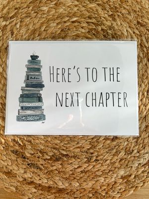Here's To The Next Chapter Card Here's To The Next Chapter Card