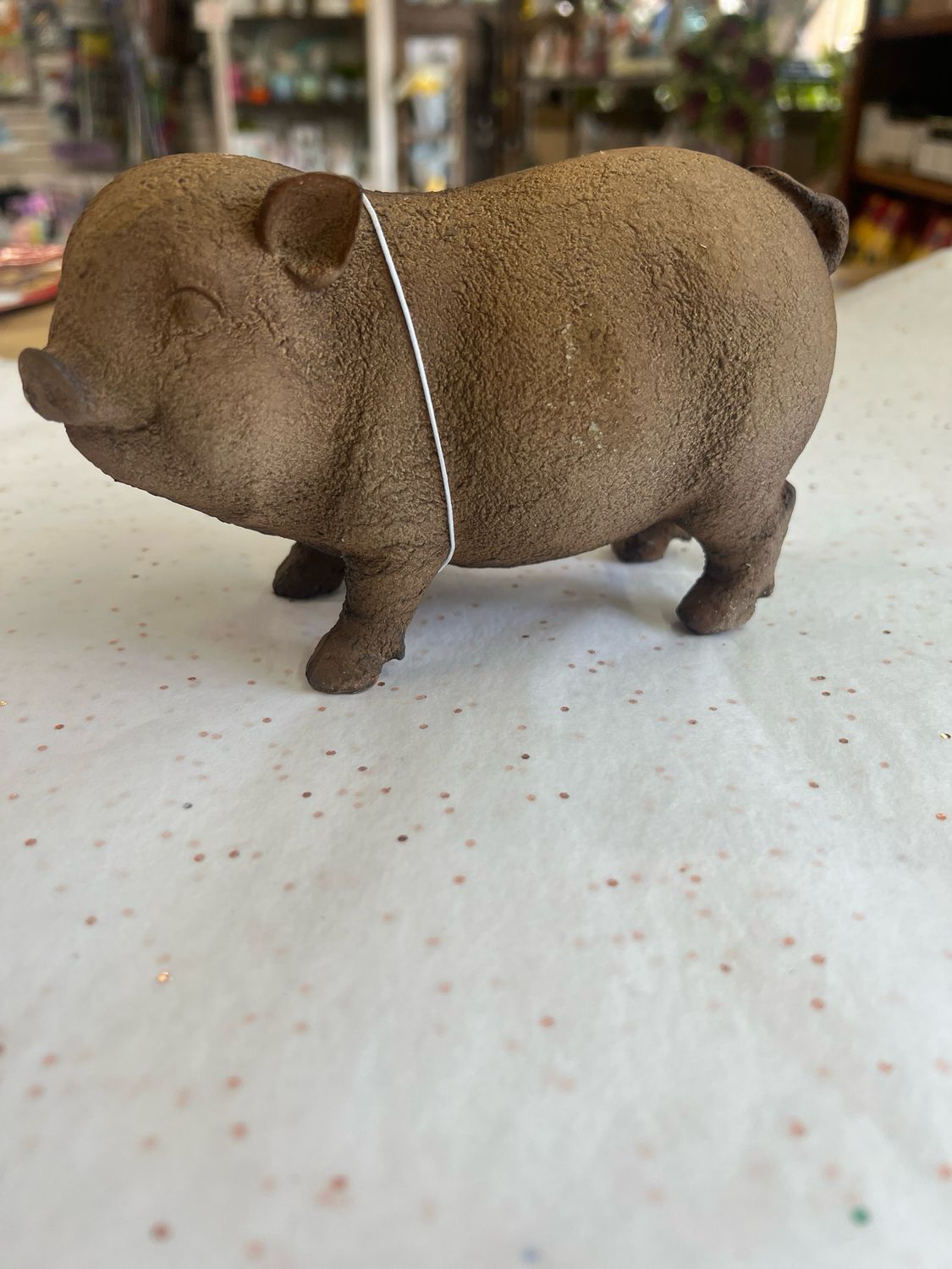 6.75&quot; Tabletop Pig