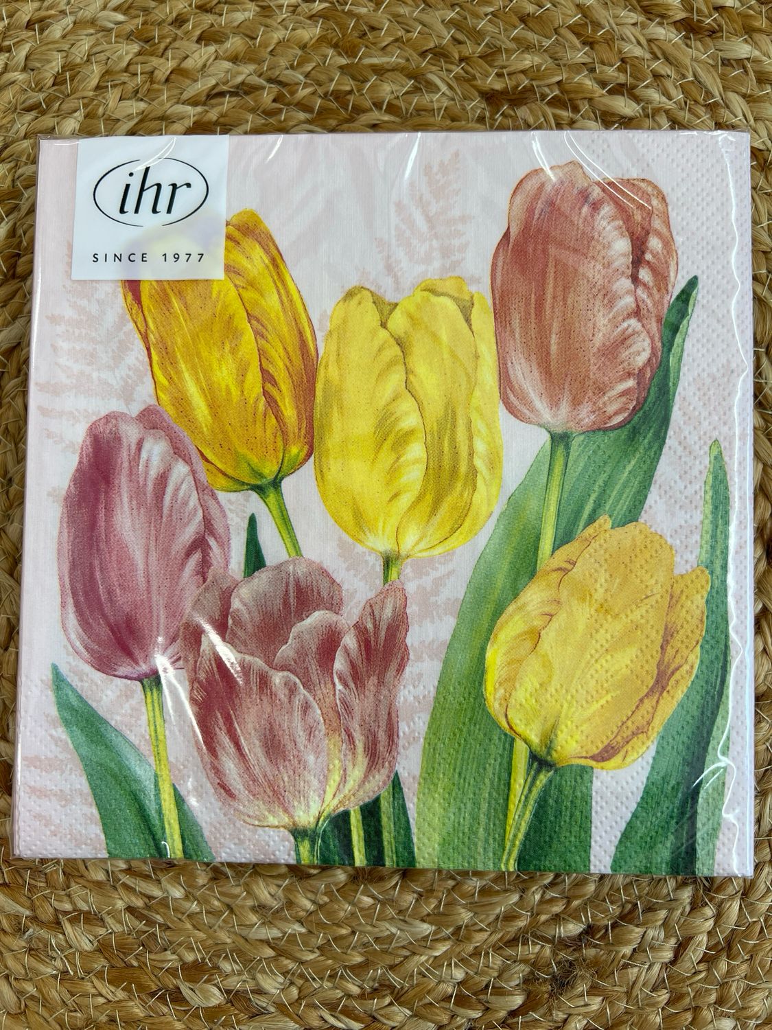 Spring Tulips Luncheon Napkins