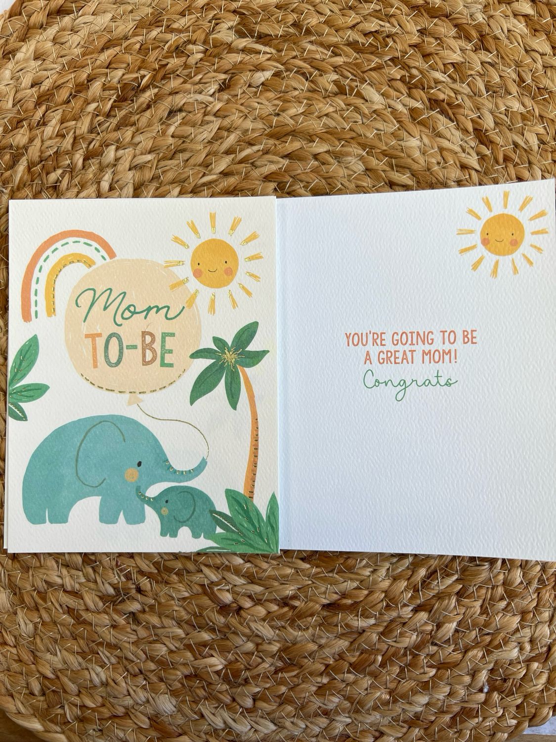 Mom to Be Card