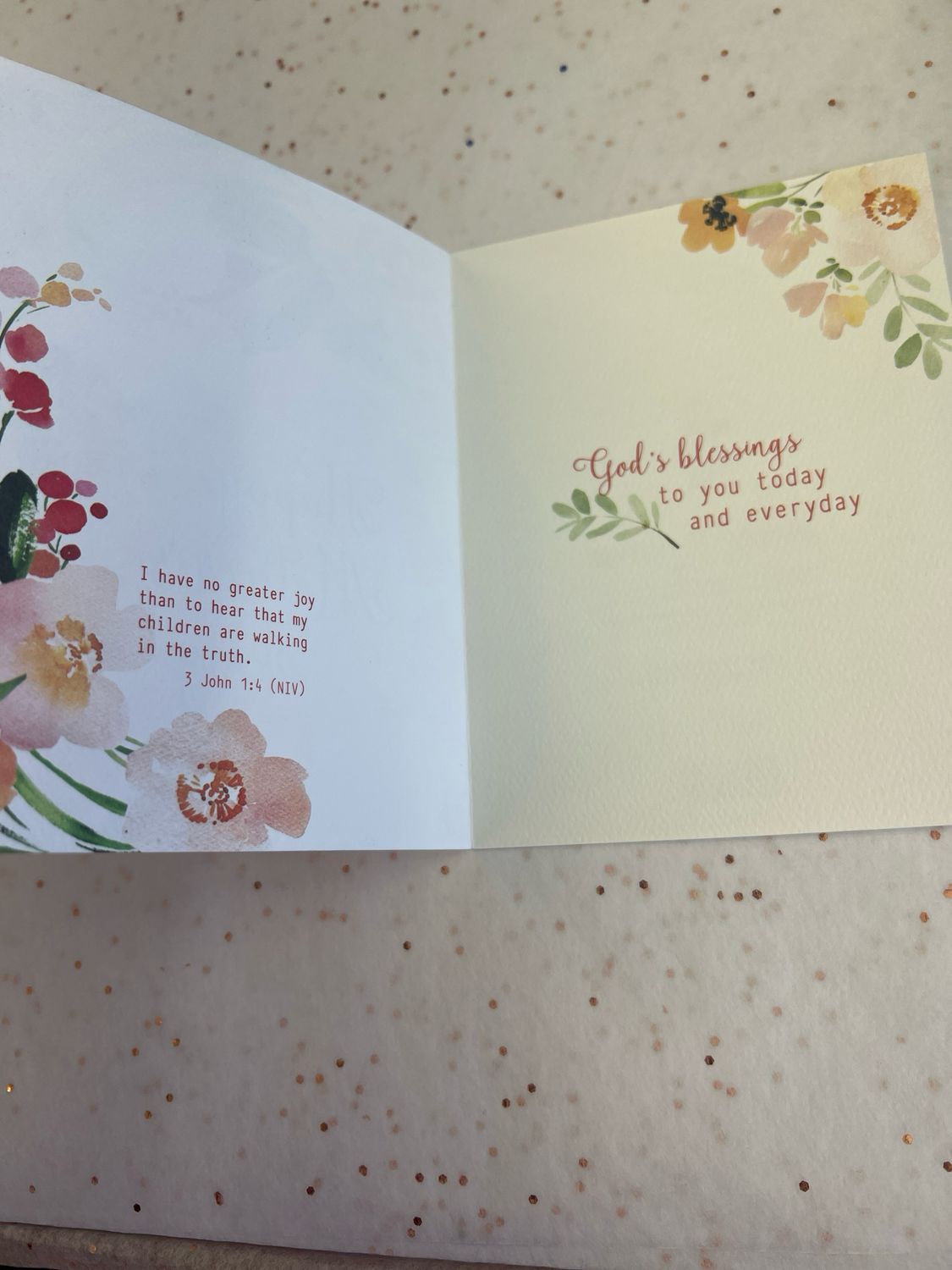 Scripture Mothers Day Card