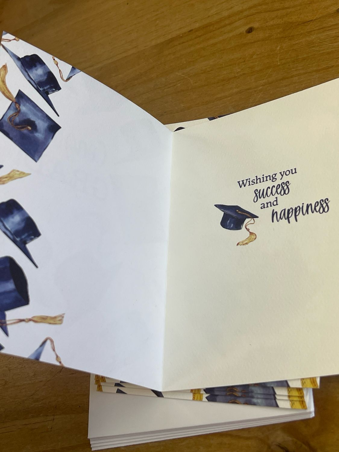 Navy Graduation Caps