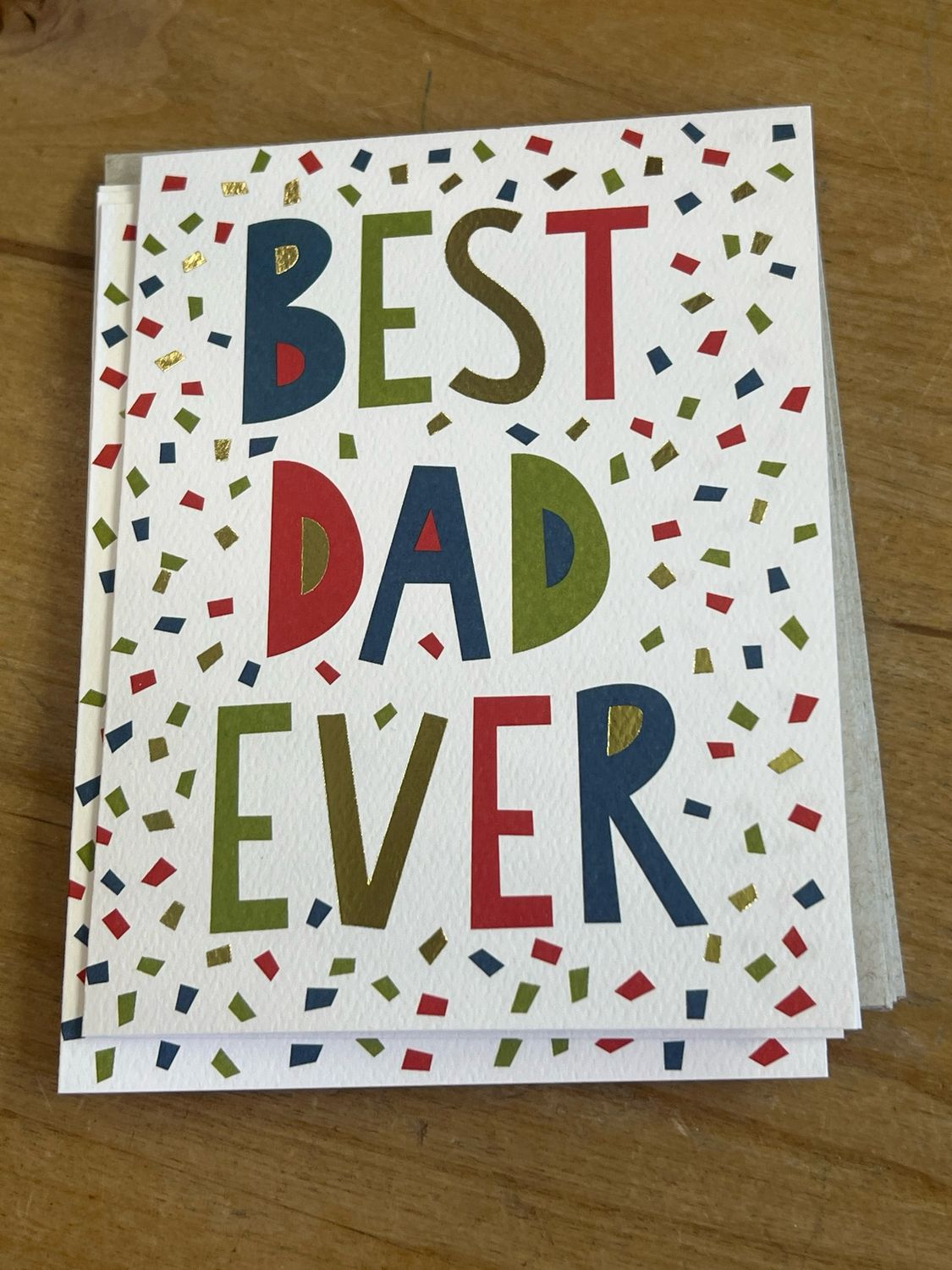 Dad Confettie Father's Day Card Dad Confettie Father's Day Card