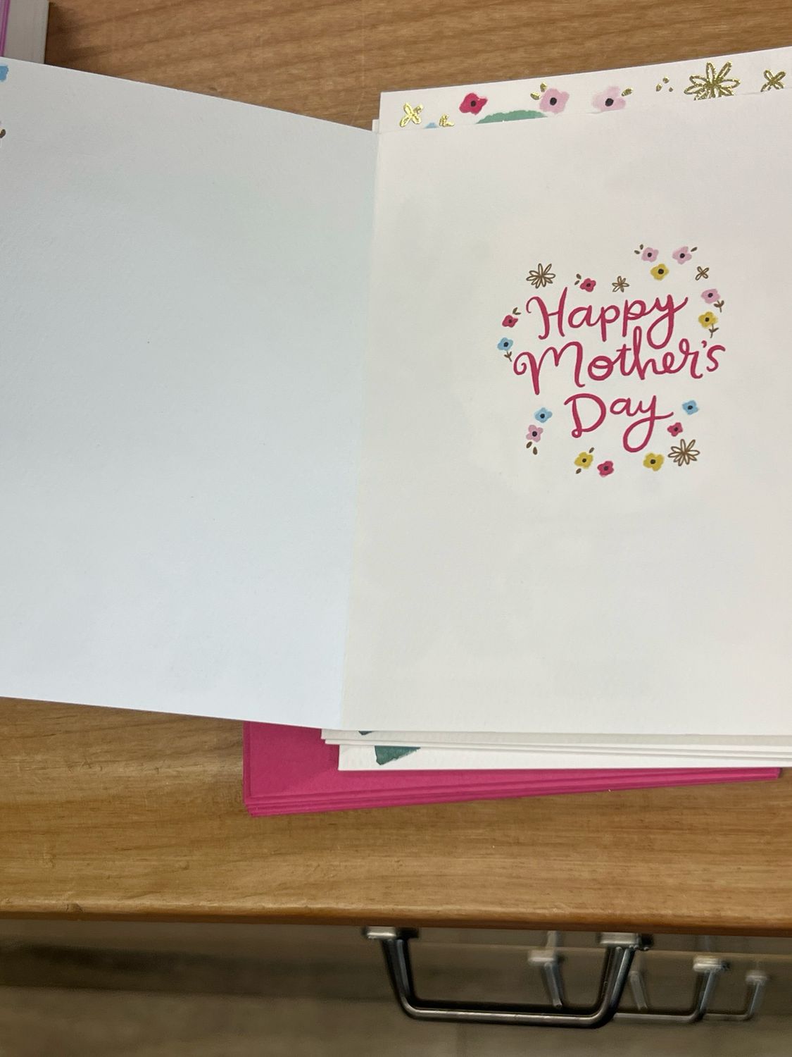 Blue Daisies Mother's Day Card