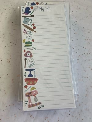 My Kitchen List Pad