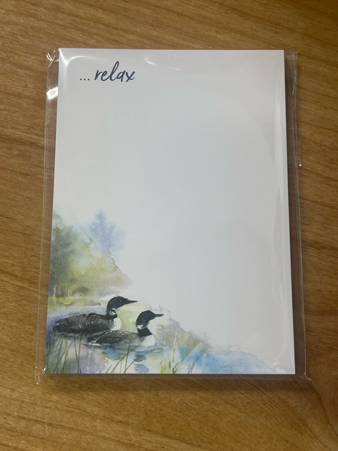 Loons on the Lake Memo Pad