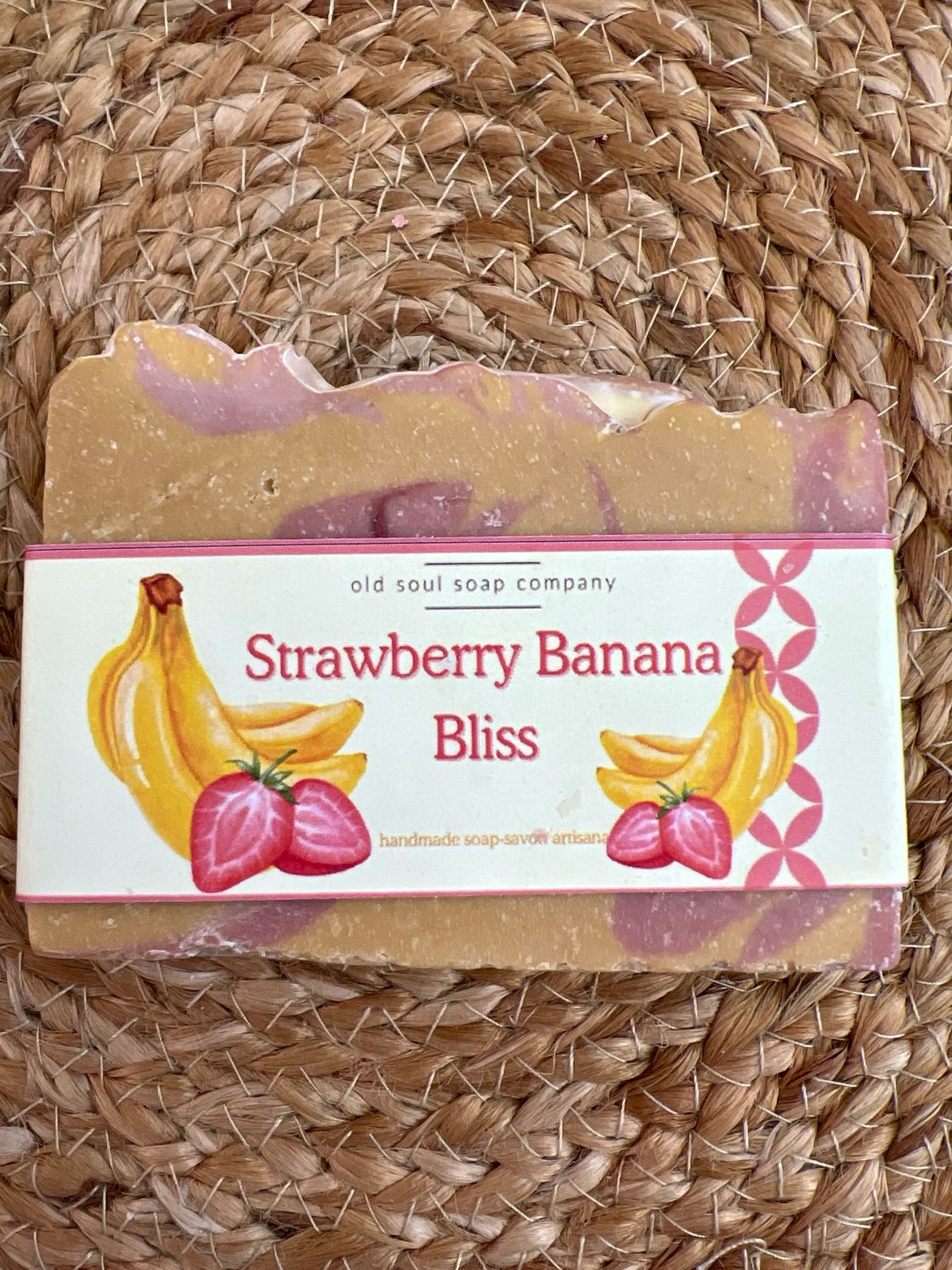 Old Soul Strawberry Banana Soap