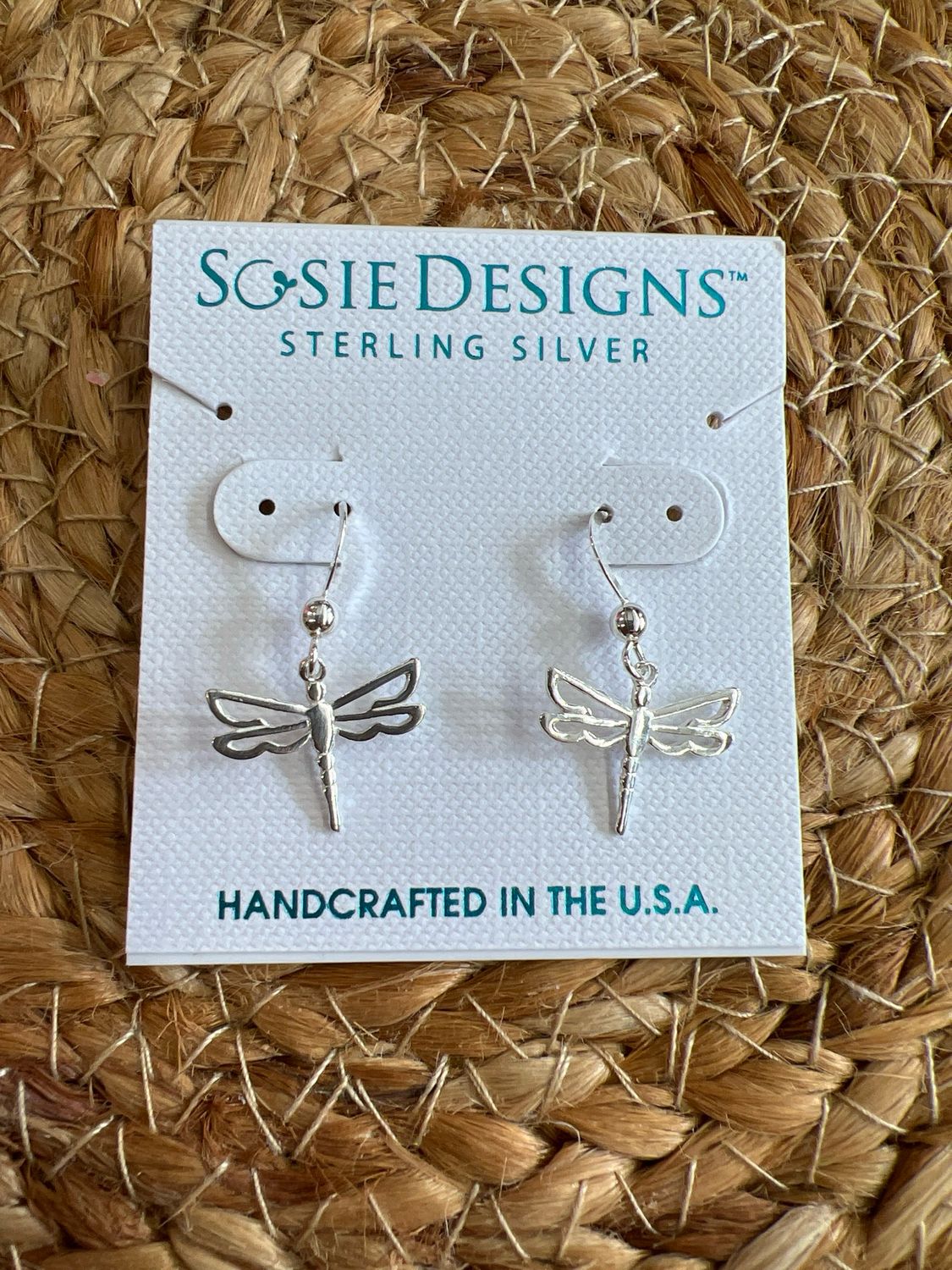 Dragonfly Open Work Earrings