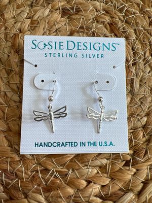 Dragonfly Open Work Earrings Dragonfly Open Work Earrings