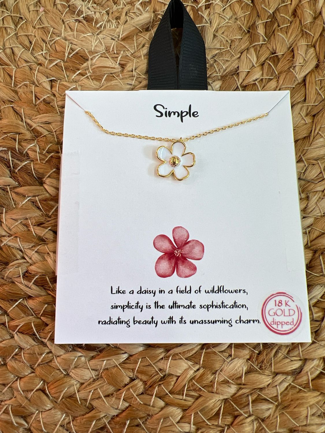 Claire &amp; Susie Daisy Necklace
