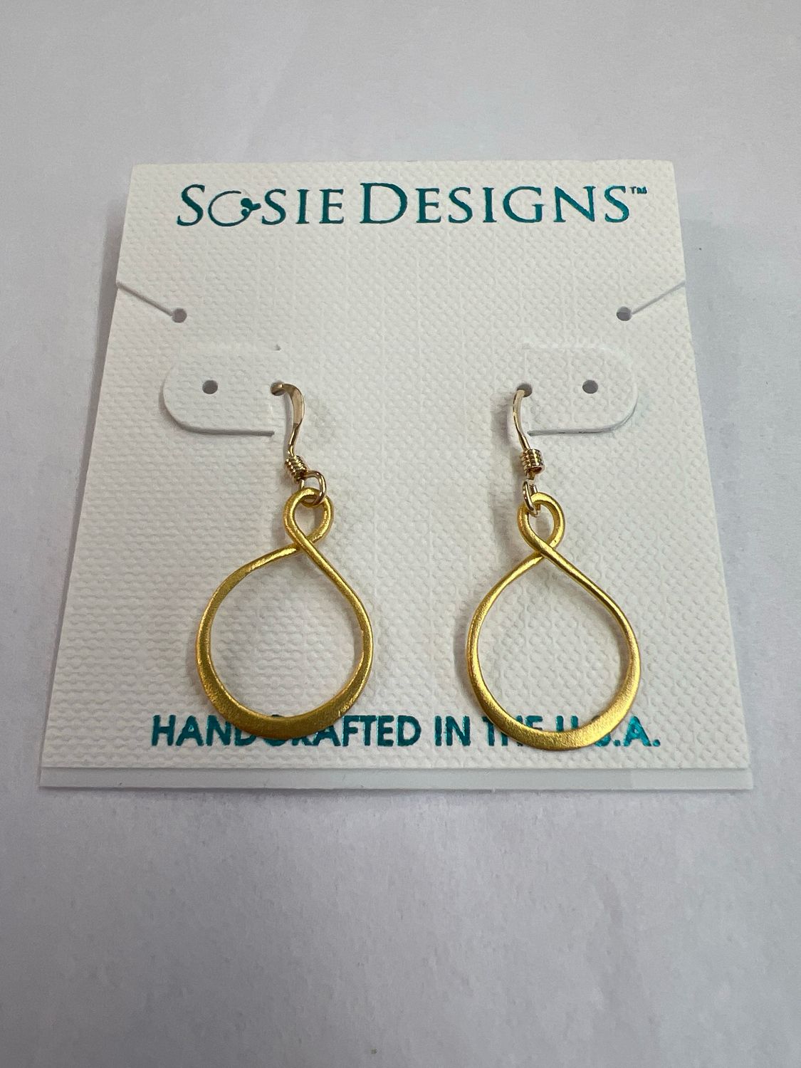 Gold Eternity Earrings